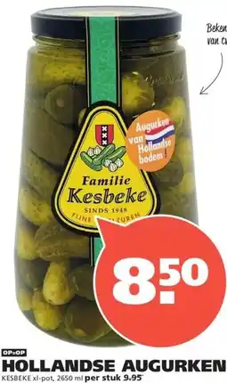 Ranzijn HOLLANDSE AUGURKEN KESBEKE aanbieding