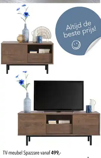 Pronto wonen TV meubel Spazzare aanbieding