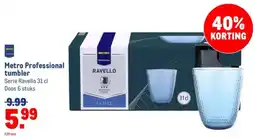Makro Metro Professional tumbler aanbieding