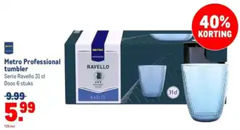 Makro Metro Professional tumbler aanbieding