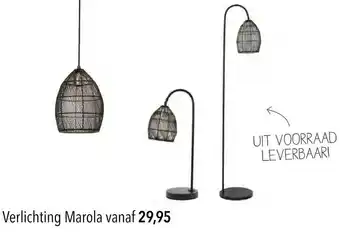 Pronto wonen Verlichting Marola aanbieding