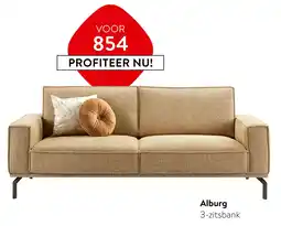 Profijt Meubel Alburg 3 zitsbank aanbieding