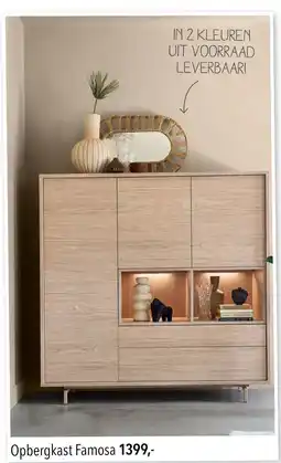 Pronto wonen Opbergkast Famosa aanbieding