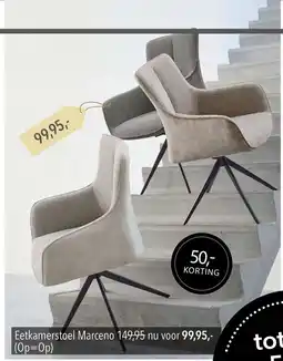 Pronto wonen Eetkamerstoel Marceno aanbieding