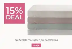 Prenatal ZZZOO matrassen en hoeslakens aanbieding