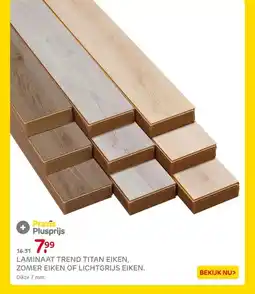 Praxis Laminaat trend titan eiken, zomer eiken of lichtgrijs eiken aanbieding