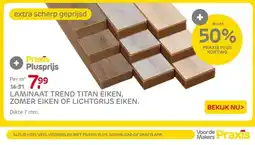 Praxis Laminaat trend titan eiken, zomer eiken of lichtgrijs eiken aanbieding