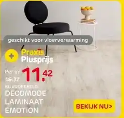 Praxis Decomode laminaat emotion aanbieding