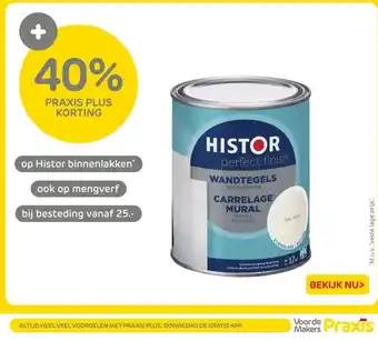 Praxis Op histor binnenlakken aanbieding
