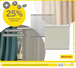 Praxis Op raamdecoratie aanbieding