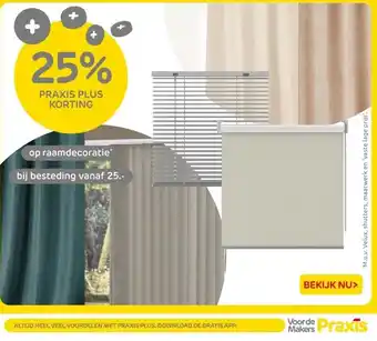 Praxis Op raamdecoratie aanbieding
