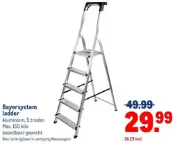 Makro Bayersystem ladder aanbieding