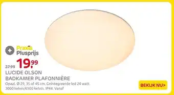 Praxis Lucide olson badkamer plafonnière aanbieding