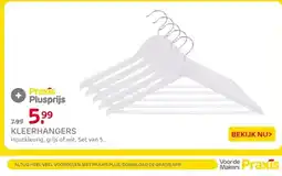 Praxis Kleerhangers aanbieding
