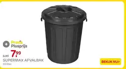 Praxis Supermax afvalbak aanbieding