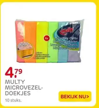Praxis Multy microvezel doekjes aanbieding