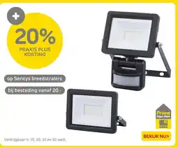 Praxis Op Sencys breedstralers aanbieding