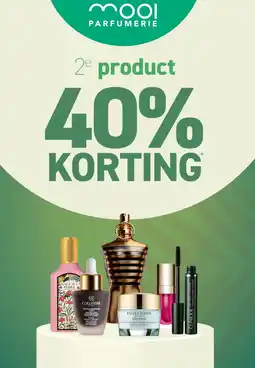 Mooi parfumerie 2e product 40% KORTING aanbieding