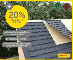 Praxis Op Aquaplan dakbedekking en oplossingen aanbieding