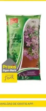 Praxis Central park tuinaarde aanbieding