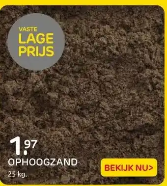 Praxis Ophoogzand aanbieding