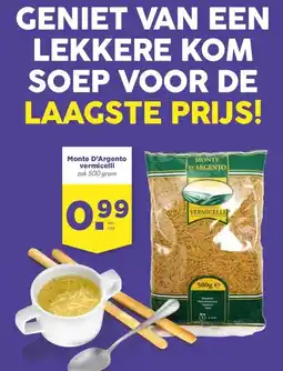 MCD Supermarkt Monte D'Argento vermicelli aanbieding
