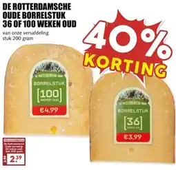 MCD Supermarkt DE ROTTERDAMSCHE OUDE BORRELSTUK 36 OF 100 WEKEN OUD aanbieding