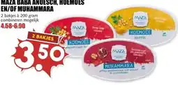 MCD Supermarkt MAZA BABA ANOESCH, HOEMOES EN/OF MUHAMMARA aanbieding