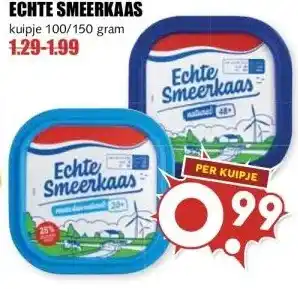 MCD Supermarkt ECHTE SMEERKAAS aanbieding