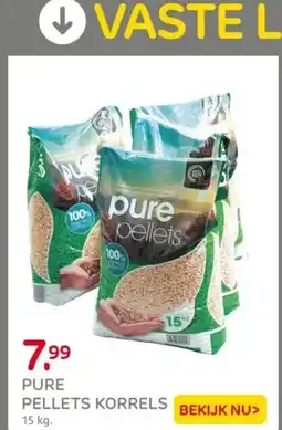 Praxis Pure pellets korrels aanbieding