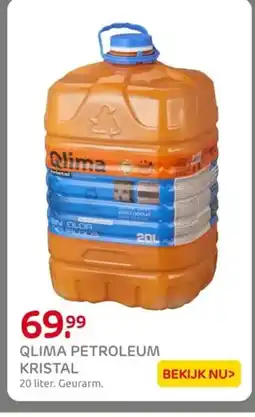 Praxis Qlima petroleum kristal aanbieding