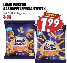 MCD Supermarkt LAMB WESTON AARDAPPELSPECIALITEITEN aanbieding