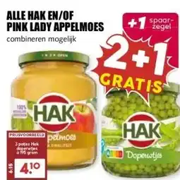 MCD Supermarkt ALLE HAK EN/OF PINK LADY APPELMOES aanbieding