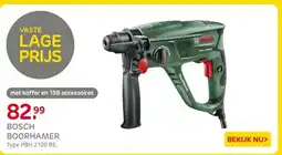 Praxis Bosch boorhamer aanbieding