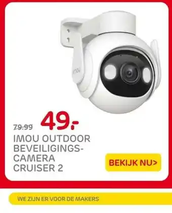 Praxis Imou Outdoor beveiligings camera cruiser 2 aanbieding