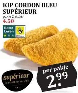 MCD Supermarkt KIP CORDON BLEU SUPÉRIEUR aanbieding