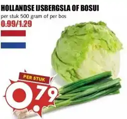 MCD Supermarkt HOLLANDSE IJSBERGSLA OF BOSUI aanbieding