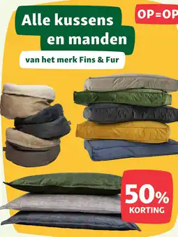 Maxi Zoo Alle kussens en manden van het merk Fins & Fur aanbieding