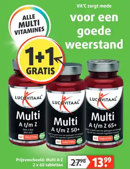 Lucovitaal ALLE MULTI VITAMINES aanbieding