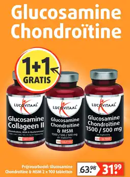 Lucovitaal Glucosamine Chondroitine aanbieding
