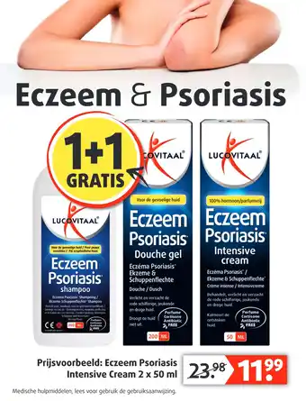 Lucovitaal Eczeem & Psoriasis aanbieding