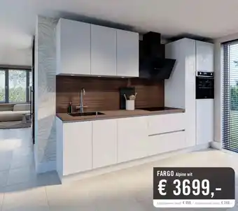 Keukendepot FARGO Alpine wit aanbieding