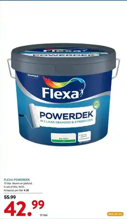 Kluswijs FLEXA POWERDEK aanbieding