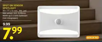 Kluswijs SPOT ON SENSOR SPOTLIGHT aanbieding