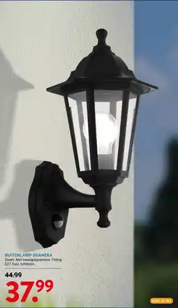 Kluswijs BUITENLAMP DUANERA aanbieding