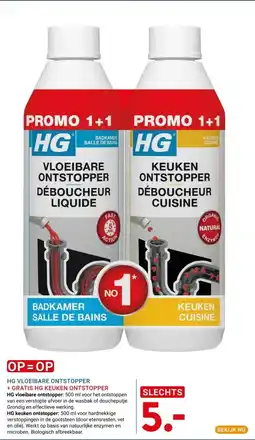 Kluswijs HG VLOEIBARE ONTSTOPPER aanbieding