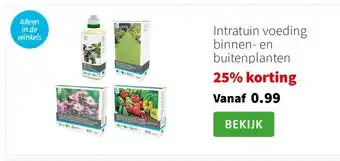 Intratuin Intratuin voeding binnen- en buitenplanten aanbieding