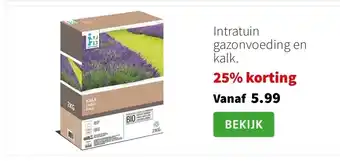 Intratuin Intratuin gazonvoeding en kalk. aanbieding