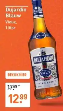 Gall & Gall Dujardin Blauw 100CL aanbieding