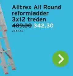 GAMMA Alltrex All Round reformladder aanbieding